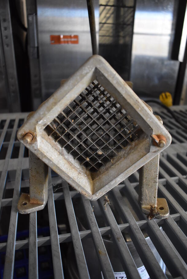 Metal Countertop French Fry Cutter. 8x18x18 - Image 4 of 4