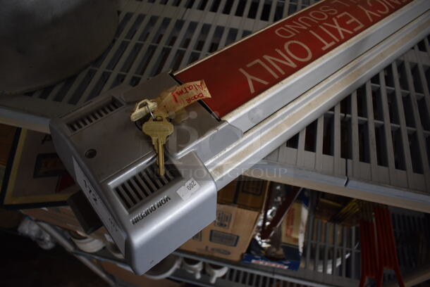 Metal Emergency Exit Door Handle Bar. 33x5x9 - Image 4 of 5