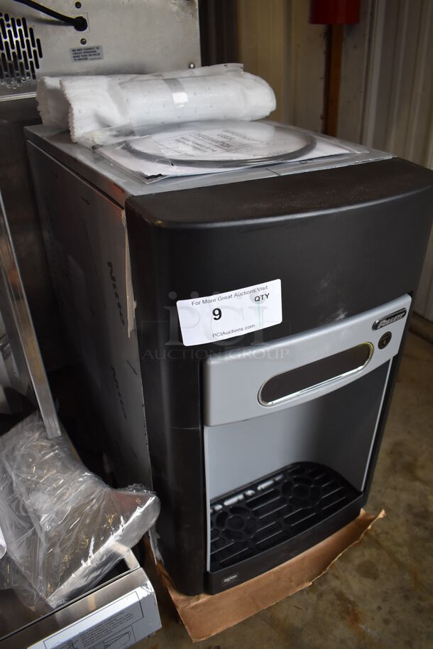 BRAND NEW SCRATCH AND DENT! 2022 Follett 15CI100A Metal Commercial Countertop Nugget Ice Maker / Dispenser and Water Dispenser. 115 Volts, 1 Phase. 14x24x24. Tested and Working! - Image 3 of 9