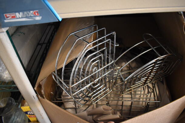 ALL ONE MONEY! Tier Lot of Various Items Including Metal Condiment Holders and Cleaner - Image 4 of 4