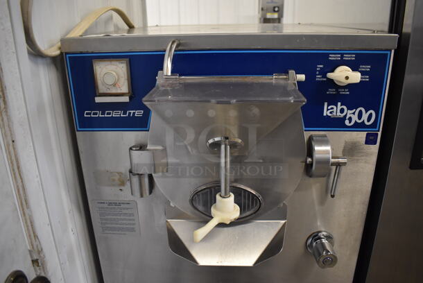 Coldelite LB-500 lab 500 Stainless Steel Commercial Floor Style Batch Freezer on Commercial Casters. 208/230 Volts, 1 Phase. 24x40x51 - Image 4 of 10