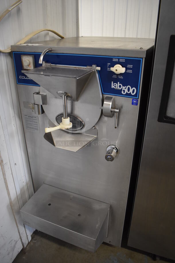 Coldelite LB-500 lab 500 Stainless Steel Commercial Floor Style Batch Freezer on Commercial Casters. 208/230 Volts, 1 Phase. 24x40x51 - Image 5 of 10