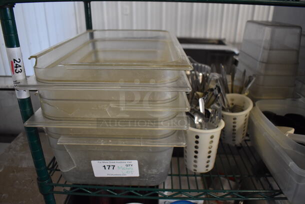 ALL ONE MONEY! Metro Lot of Various Items Including Poly Drop In Bins, Paper Products, Poly Beverage Tumblers. Does Not Include Shelving Unit - Image 7 of 10