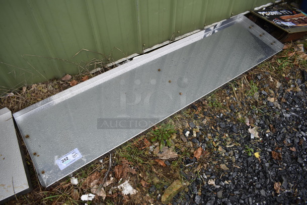 Stainless Steel Shelf. 60x15x3 - Image 2 of 3