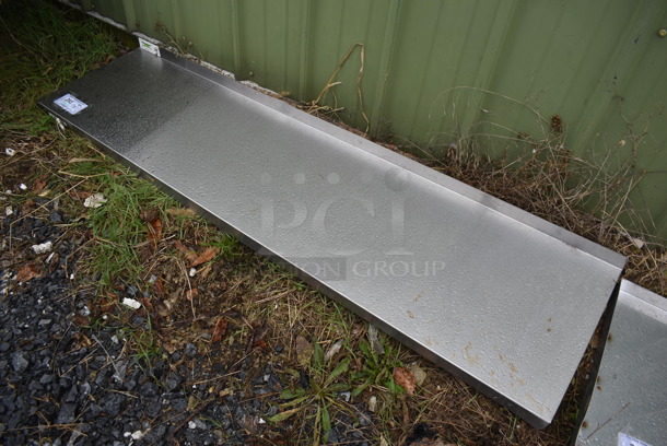 Stainless Steel Shelf. 60x15x3 - Image 1 of 3