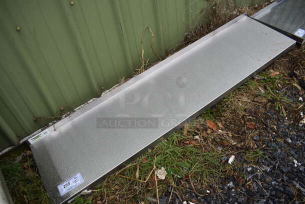 Stainless Steel Shelf. 60x15x3 - Image 2 of 3