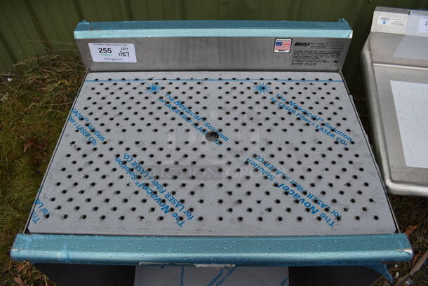 BRAND NEW SCRATCH AND DENT! Eagle WBGR24-18 Stainless Steel Commercial Drain Board w/ Under Shelf. 24x20x33 - Image 6 of 6