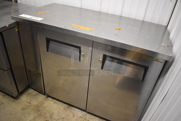 2010 True TBB-24-48-S Stainless Steel Commercial 2 Door Undercounter Cooler. 115 Volts, 1 Phase. 49x24.5x36. Tested and Working! - Image 2 of 6