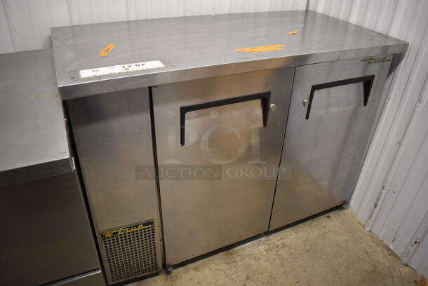 2010 True TBB-24-48-S Stainless Steel Commercial 2 Door Undercounter Cooler. 115 Volts, 1 Phase. 49x24.5x36. Tested and Working! - Image 3 of 6