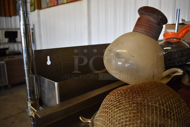 ALL ONE MONEY! Tier Lot of Various Items Including Coffee Pots, Speedwell, Poly Lids and Oven Mitts - Image 3 of 5
