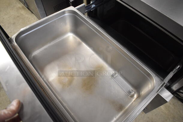 2016 True TUC-27D-2-HC Stainless Steel Commercial 2 Drawer Undercounter Cooler on Commercial Casters. 115 Volts, 1 Phase. 27.5x30x34. Tested and Powers On But Does Not Get Cold - Image 4 of 6