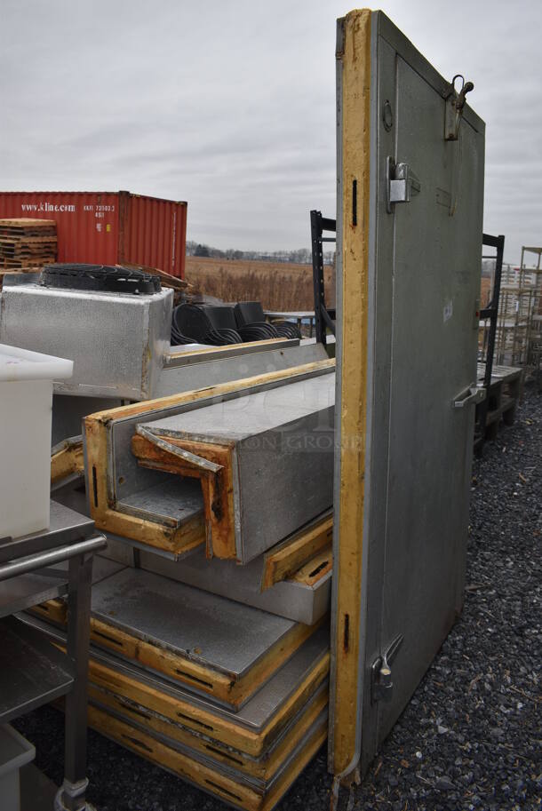 Hobart 6'x8' Walk In Box w/ Russell RL6A094SDA Condenser. Does Not Have Floor. 115/230 Volts, 1 Phase. - Image 3 of 9
