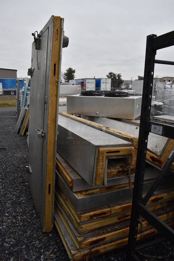 Hobart 6'x8' Walk In Box w/ Russell RL6A094SDA Condenser. Does Not Have Floor. 115/230 Volts, 1 Phase. - Image 6 of 9