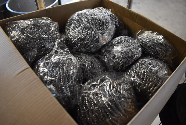 Box of Stainless Steel Wool Scrubbers - Image 2 of 3