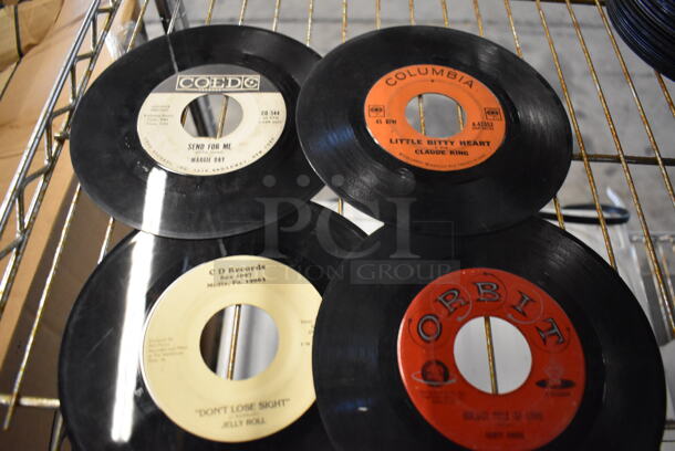 ALL ONE MONEY! Lot of 95 Records Including Joan Baez, The Baysides, Buddy Knox, Wayne Newton, Star Wars Theme Cantina Band. 7x7 - Image 2 of 6