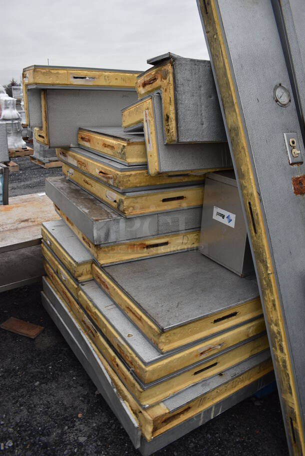 8'x12' Walk In Box w/ Russell Condenser. Does Not Have Floor.  - Image 7 of 8