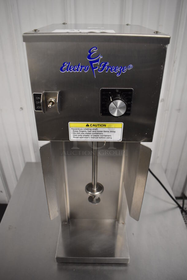 Electro Freeze HDM-75A-1 Stainless Steel Commercial Countertop Arctic Swirl Blender Drink Mixing Machine. 115 Volts, 1 Phase. 9x12x26. Tested and Working! - Image 1 of 6