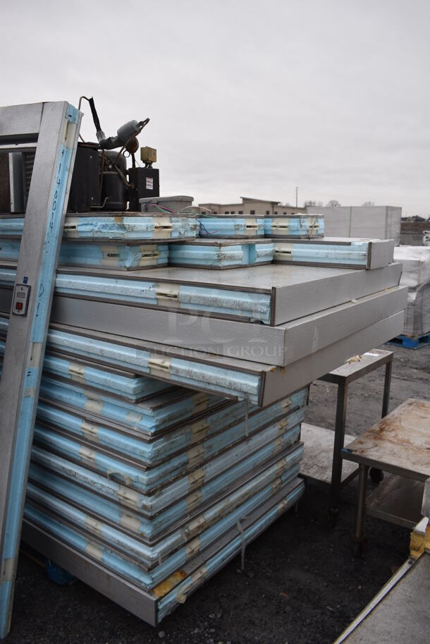 10'x14' Walk In  Cooler Box w/ Compressor and Condenser. Does Not Have Floor.  - Image 6 of 7