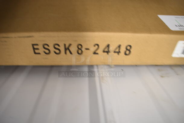 BRAND NEW IN BOX! John Boos ESSK8-2448 Metal Under Shelf and 4 Metal Legs - Image 4 of 6