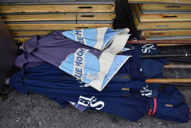 7 Various Patio Umbrellas. Includes 92". 7 Times Your Bid! - Image 2 of 4