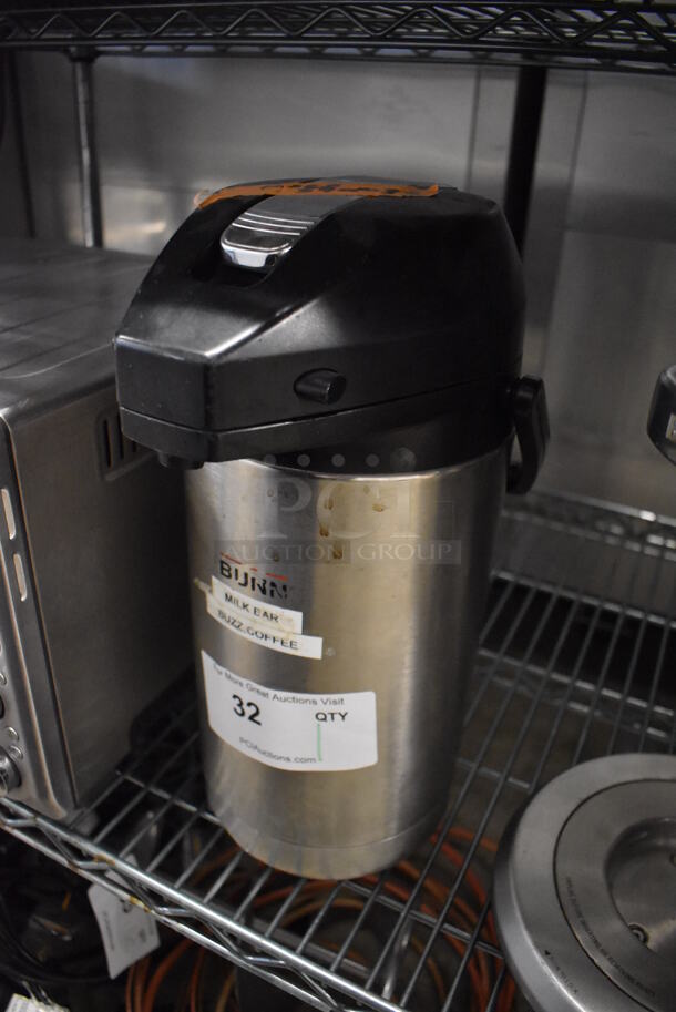 Bunn Chrome Finish Air Pot. 6x8x16 - Image 1 of 3