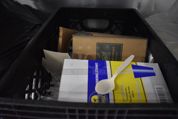 ALL ONE MONEY! Tier Lot of Various Items Including Car Carriers and Poly Teaspoons - Image 4 of 5
