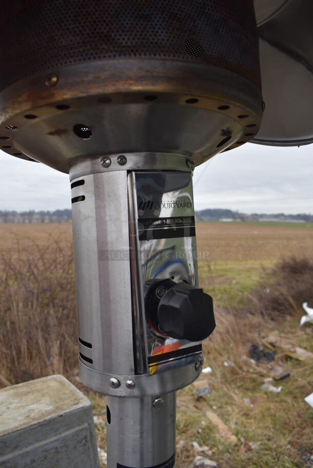 Courtyard SRPH33A-XXXX Metal Commercial Propane Gas Powered Patio Heater. 30x30x92 - Image 4 of 6