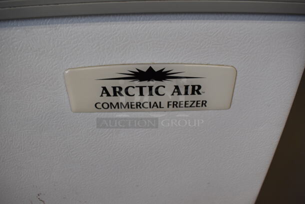 Arctic Air Metal Commercial Chest Freezer Merchandiser on Commercial Casters. 62x29x37. Tested and Working! - Image 6 of 7
