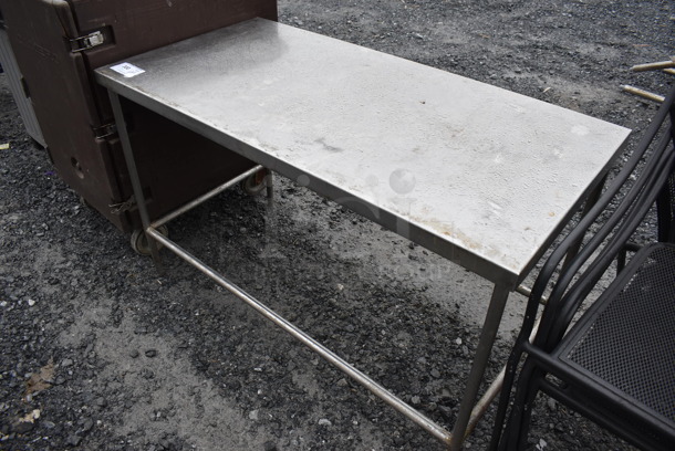 Stainless Steel Commercial Table. 48x24x30 - Image 2 of 3