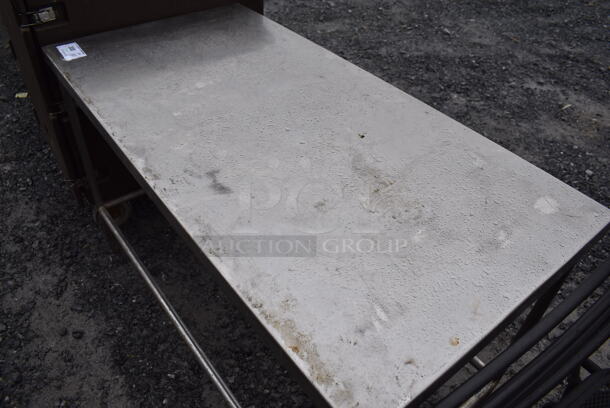 Stainless Steel Commercial Table. 48x24x30 - Image 3 of 3