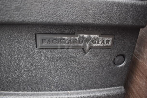 Backyard Gear Gray Poly Portable Sink on Commercial Casters. 34x17x34 - Image 8 of 8