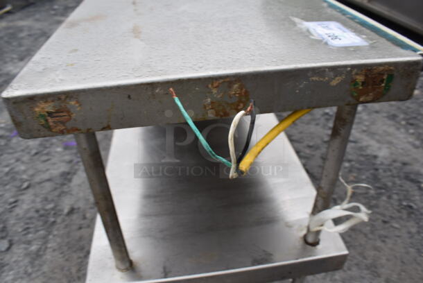 Stainless Steel 2 Tier Over Shelf w/ Warming Strip. 69x18x30 - Image 5 of 6