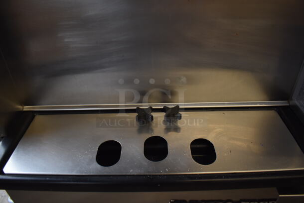 Electro Freeze 88T-CMT-113 Stainless Steel Commercial Water Cooled Floor Style 2 Flavor w/ Twist Soft Serve Ice Cream Machine on Commercial Casters. 230 Volts, 1 Phase. 26x40x69 - Image 5 of 9