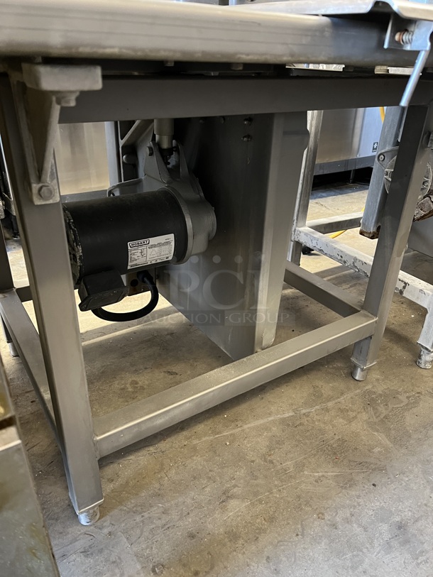 Hobart 6801 Metal Commercial Floor Style Meat Saw. 200-230 Volts, 3 Phase. 43x39x76 - Image 9 of 10