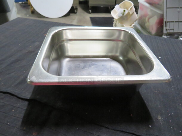 1/6 Size 2.5 Inch Deep Stainless Steel Hotel Pan. 5XBID