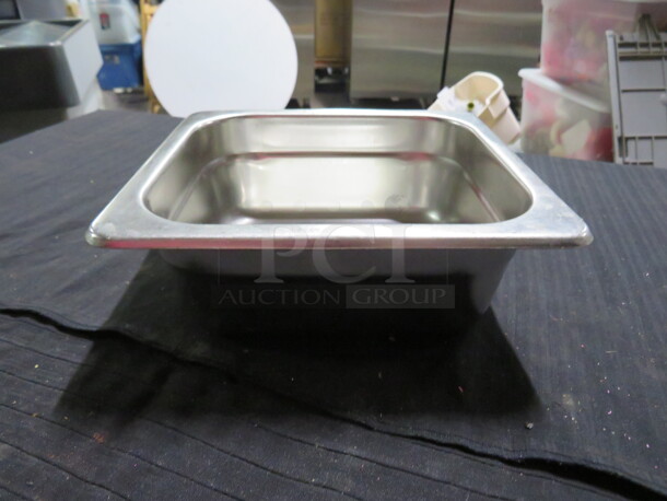 1/6 Size 2.5 Inch Deep Stainless Steel Hotel Pan. 5XBID - Image 2 of 2