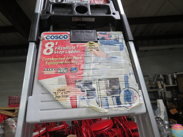 One Cosco 8 Foot Ladder. - Image 2 of 2