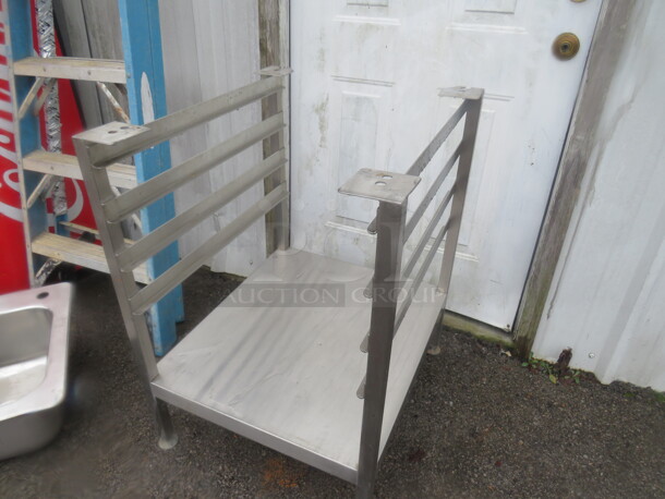 One Stainless Steel Speed Rack NO TOP. 24X7.5X34. - Image 2 of 2