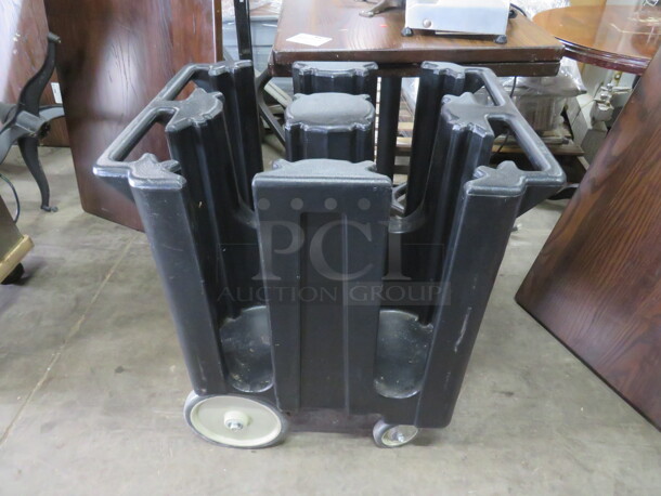 One Cambro Plate Transport On Casters. $640.35
