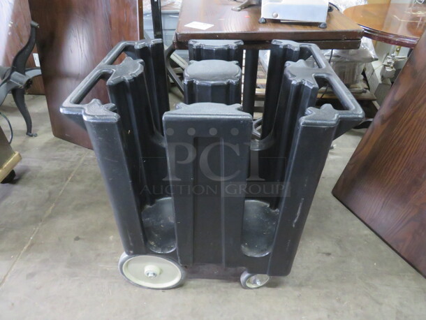One Cambro Plate Transport On Casters. $640.35 - Image 1 of 1