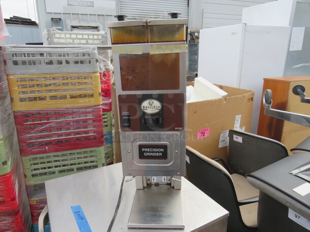 One Bunn Precision Coffee Grinder. Model# G9-2T Hd. 120 Volt. 8X18X28. $1832.78
