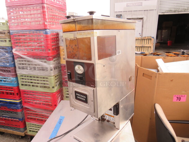 One Bunn Precision Coffee Grinder. Model# G9-2T Hd. 120 Volt. 8X18X28. $1832.78 - Image 2 of 2