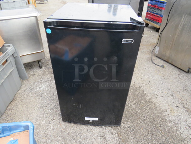 One Whynter 1 Door Under Counter Freezer. Model# CUF-301BK. 19.5X21X33.5. 115 Volt. $479.00 - Image 1 of 2