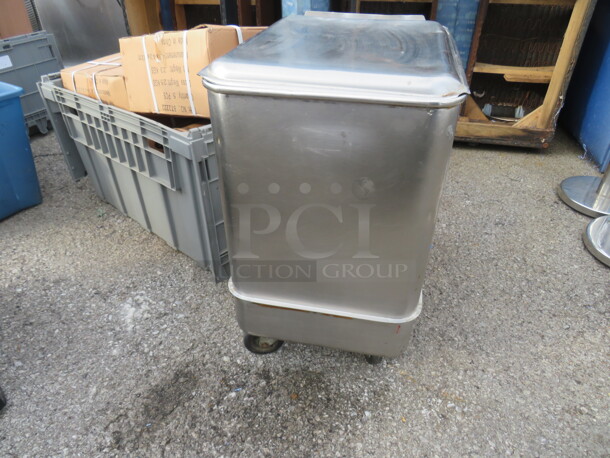One Stainless Steel Ingredient Bin. 17X22X27. $719.00 - Image 1 of 1
