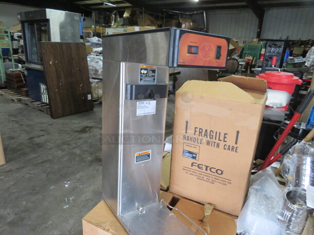 One SS Bunn Tea Brewer. Model# TB3. 120 Volt. 12X22X34. $741.75 - Image 2 of 2