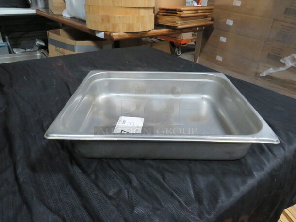Half Size 2.5 Inch Hotel Pan. 3XBID - Image 1 of 1
