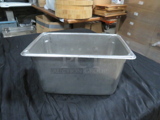 1/4 Size 6 Inch  Hotel  Pan. 3XBID - Image 1 of 1
