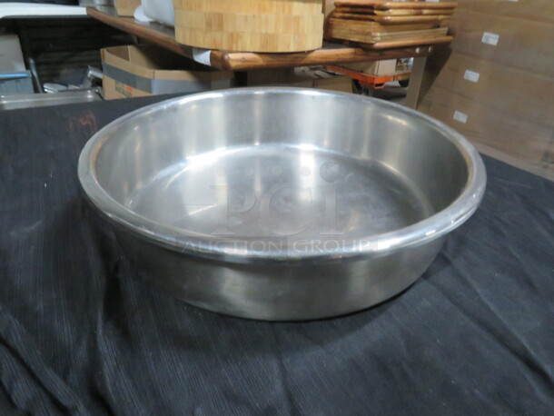12X3 Stainless Steel Round Pan. 4XBID - Image 1 of 1
