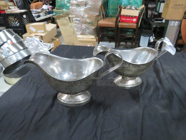 Stainless Steel Gravy Boat. 2XBID