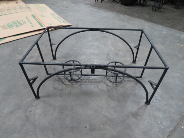 Black Metal Full Size Chafer Holder. 4XBID - Image 2 of 2